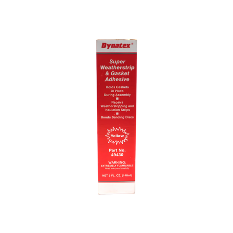 Universal Yellow Super Weatherstrip Gasket Adhesive