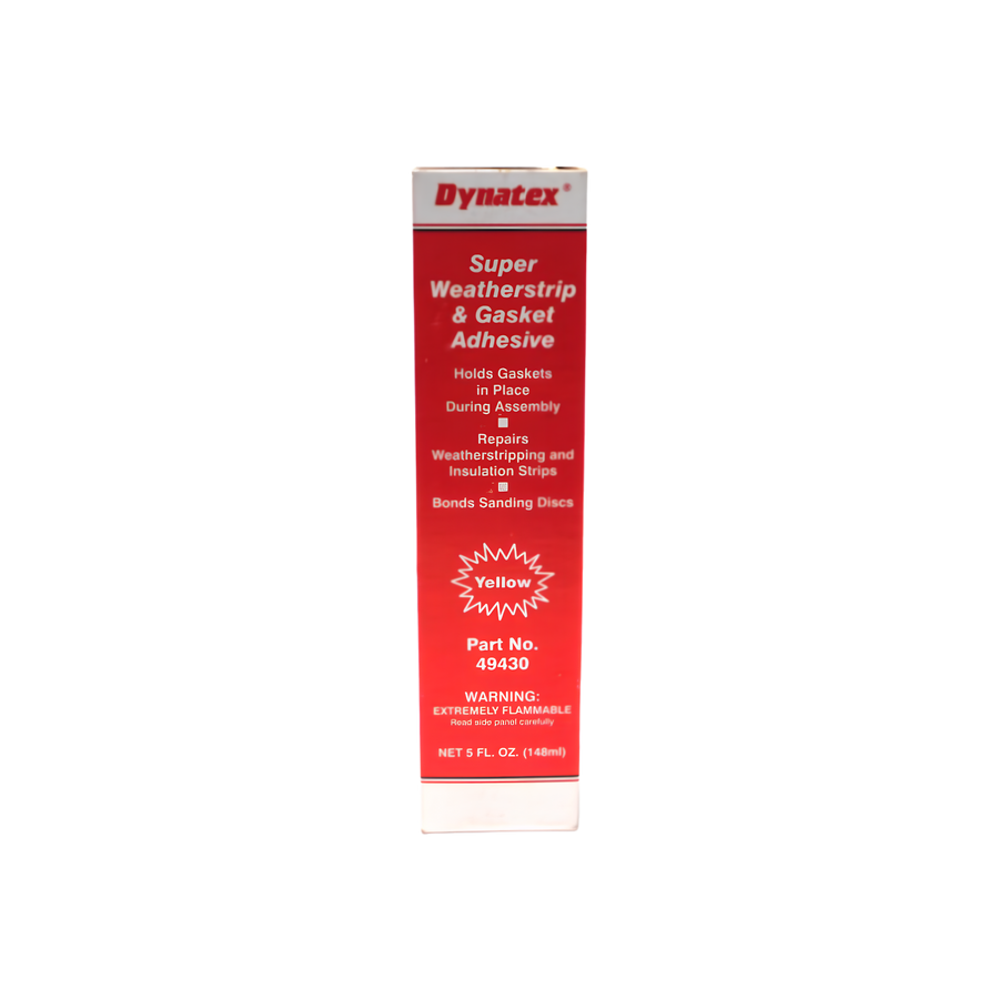 Universal Yellow Super Weatherstrip Gasket Adhesive