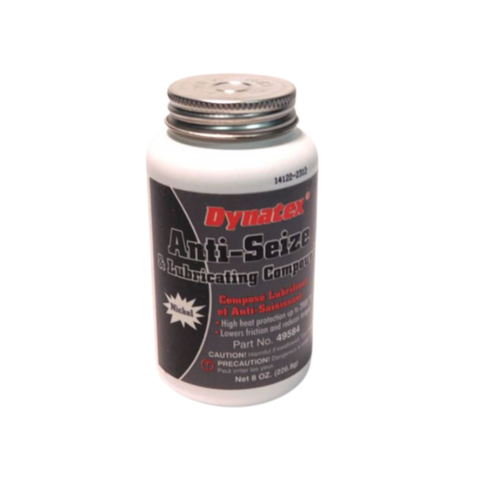 Universal Nickel Anti-Seize Compound 8 OZ Brush Top