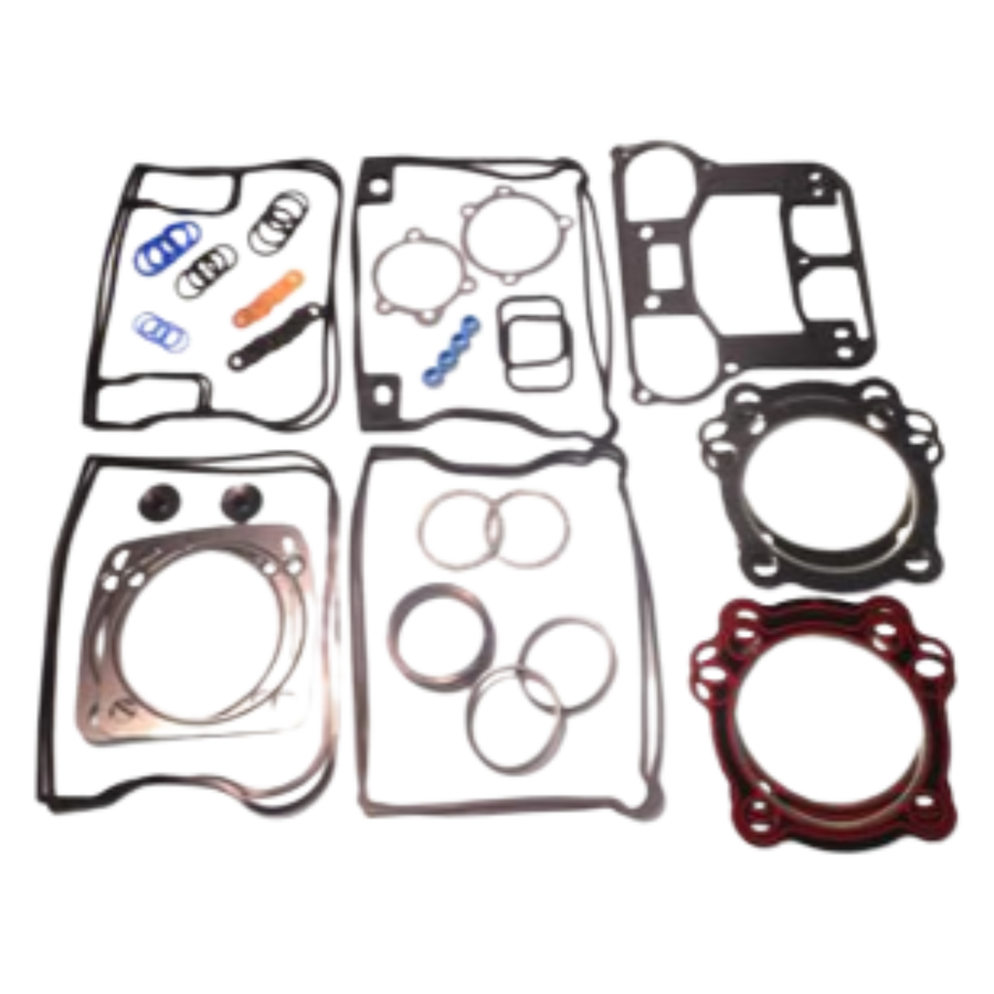 1984-1999 Harley-Davidson Big Twin Standard Bore Top End Gasket Kit - Carbon & Silicone
