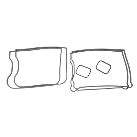 1984-1997 Harley-Davidson Early Evolution Big Twin Rocker Box Kit - FKM Rubber