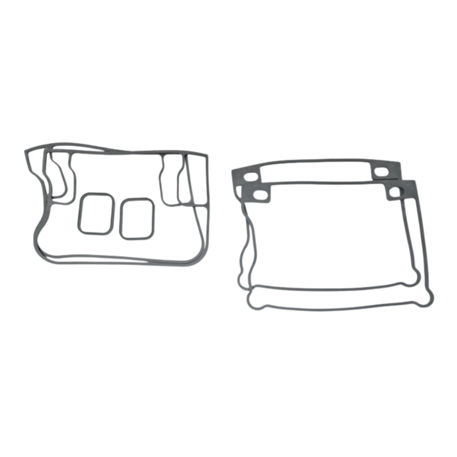 1992-1999 Harley-Davidson Late Big Twin Evo Rocker Box Kit - FKM Rubber
