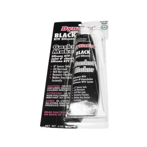 Universal Black RTV Silicone Gasket Maker 3 OZ