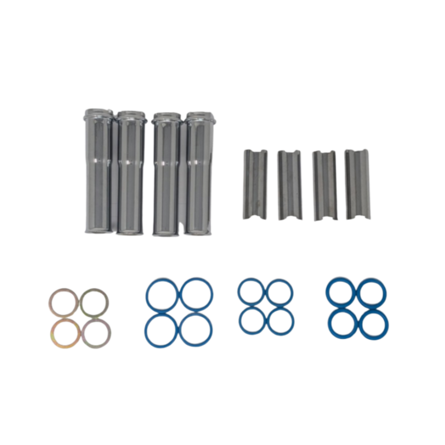2017-2025 Harley-Davidson Milwaukee-Eight Pushrod Tube Kit - Chrome Plated