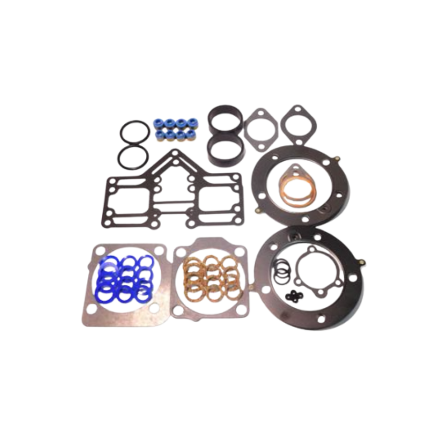 1966-1984 Harley-Davidson Shovelhead Big Bore Top End Gasket Kit - FKM Rubber MLS Steel
