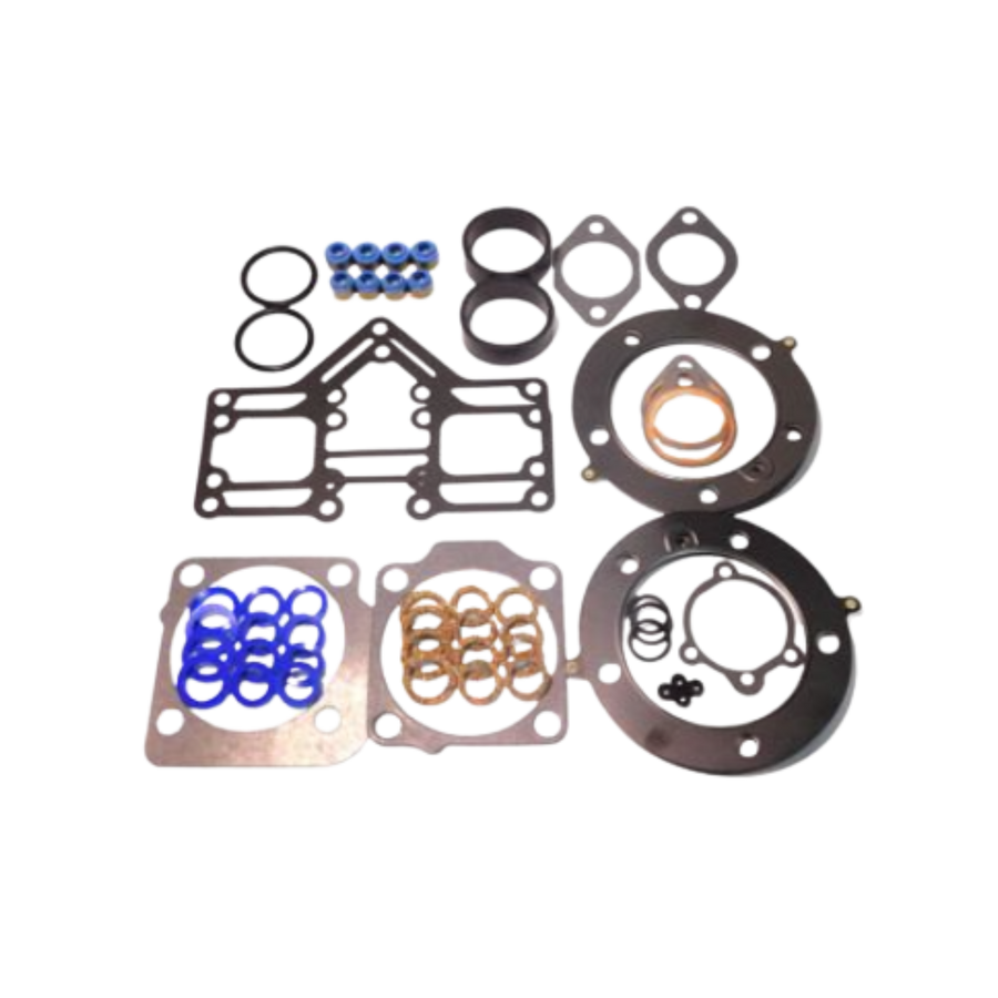 1966-1984 Harley-Davidson Shovelhead Standard Bore Top End Gasket Kit - FKM Rubber MLS Steel