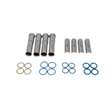 1999-2017 Harley-Davidson Twin Cam Push Rod Tube Kit - Chrome Plated