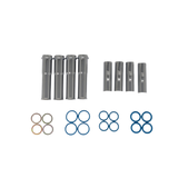 1999-2017 Harley-Davidson Twin Cam Push Rod Tube Kit - Chrome Plated