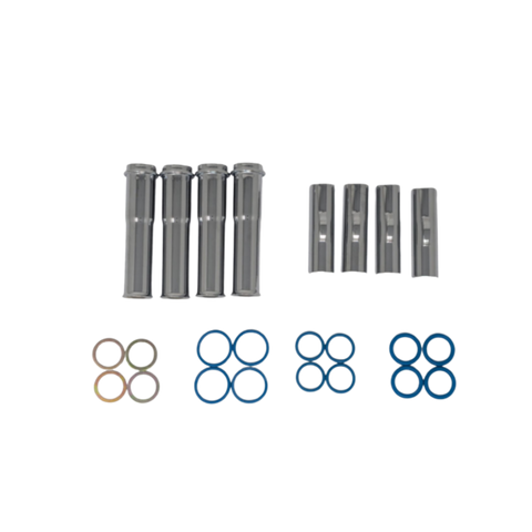 1999-2017 Harley-Davidson Twin Cam Push Rod Tube Kit - Chrome Plated